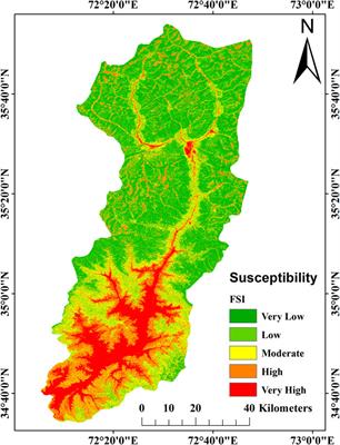 GIS-based flood susceptibility mapping using bivariate statistical model in Swat River Basin, Eastern Hindukush region, Pakistan